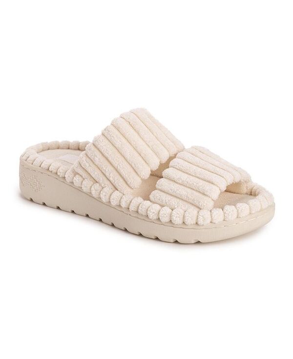 ムクルクス レディース シューズ サンダル MUK LUKS Women's Double Strap Slide Slipper Sand サンド