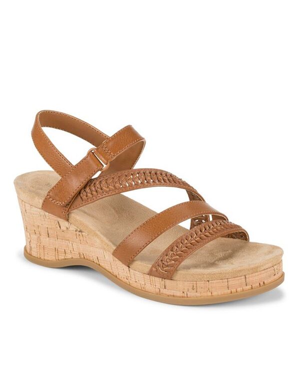 ベアトラップス レディース シューズ サンダル Baretraps Women's Ciara Wedge Sandals Dark Caramel|ReVida 店
