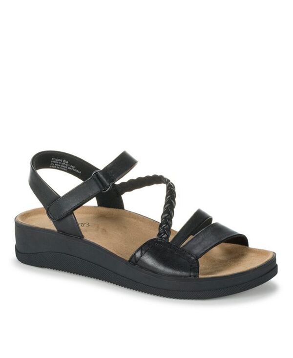 ベアトラップス レディース シューズ サンダル Baretraps Women's Flicka Wedge Sandals Black ブラック