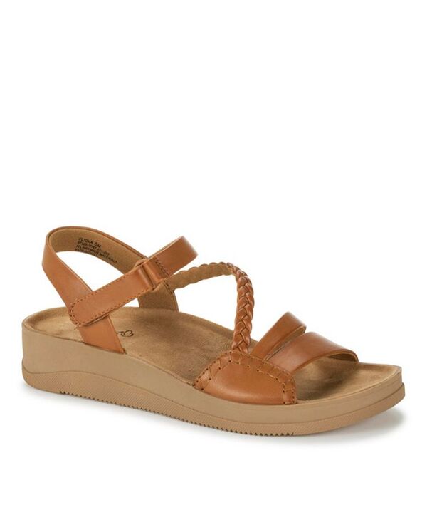 ベアトラップス レディース シューズ サンダル Baretraps Women's Flicka Wedge Sandals Dark Caramel