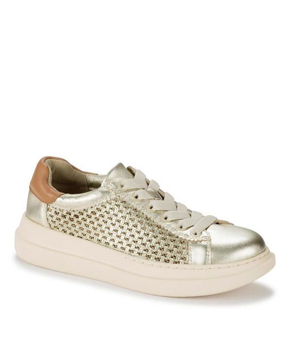 ベアトラップス レディース シューズ スニーカー レース Baretraps Women's Origins Tiara Lace-Up Sneakers Champagne Leather シャンパン