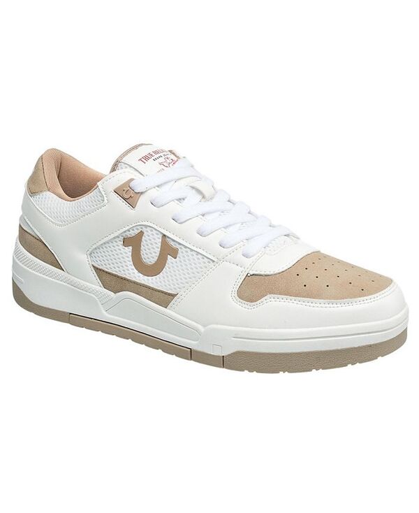 トゥルーレリジョン レディース シューズ スニーカー True Religion Men\u0027s Travis Court Sneaker White/tan 白いこと