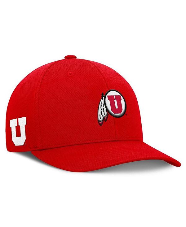 トップオブザワールド メンズ アクセサリー 帽子 ロゴ Top of the World Men's Red Utah Utes Reflex Logo Flex Hat Red レッド