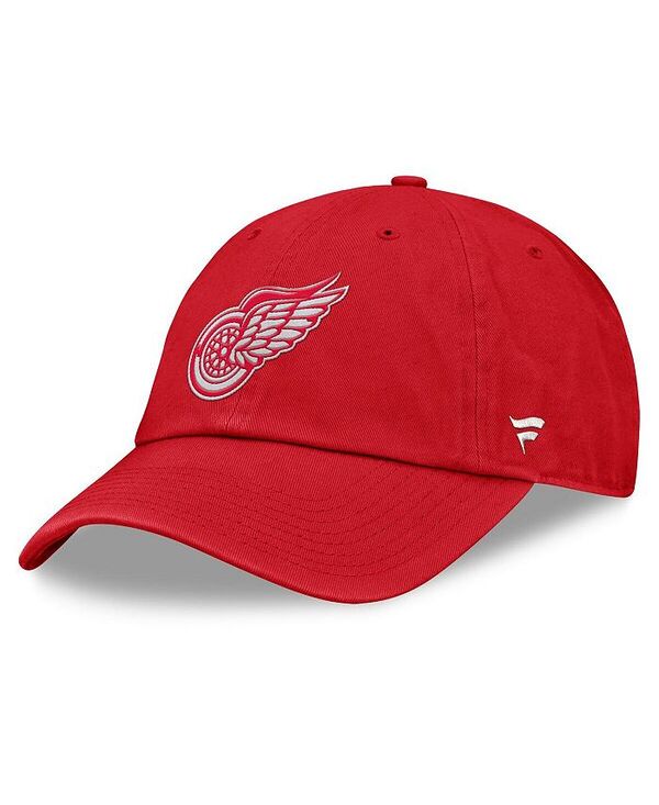 ファナティクス メンズ アクセサリー 帽子 Fanatics Men's Red Detroit Red Wings Decades Collection Adjustable Hat Red レッド｜ReVida 店