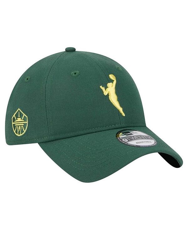 ニューエラ メンズ アクセサリー 帽子 New Era Men's Green Seattle Storm 9TWENTY Adjustable Hat Green グリーン