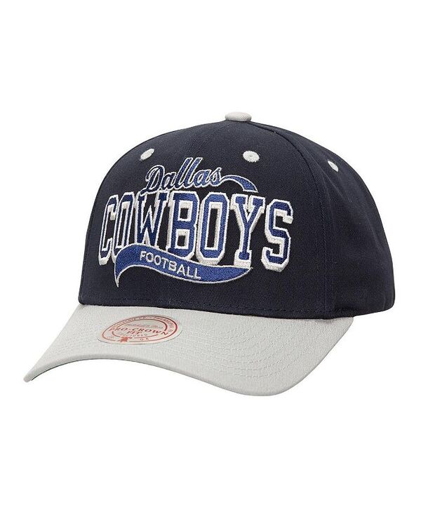 ミッチェル&ネス メンズ アクセサリー 帽子 Mitchell & Ness Navy Dallas Cowboys Block Sweep Pro Adjustable Hat Navy ネイビー 8,070円