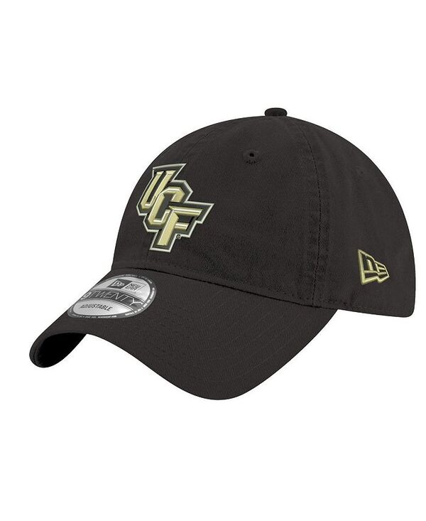 ニューエラ メンズ アクセサリー 帽子 New Era Men's Black UCF Knights Core Classic 9TWENTY Adjustable Hat Black Gold ブラック