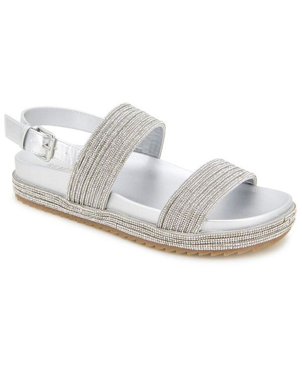 ケネスコール レディース シューズ サンダル Kenneth Cole Reaction Women's Debra Round Toe Sandals Silver シルバー