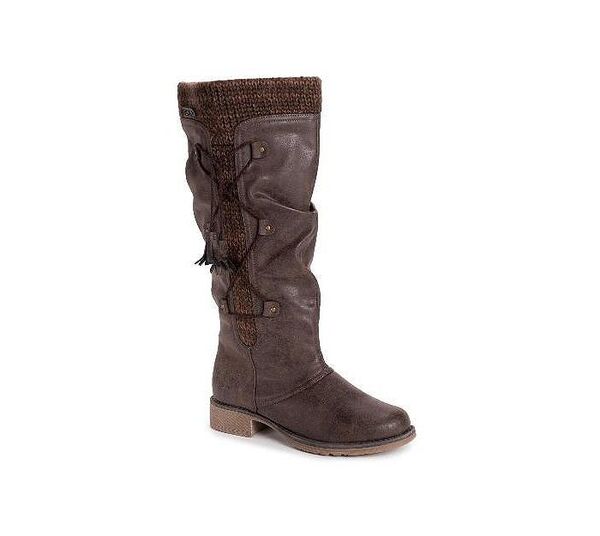 ムクルクス レディース シューズ ブーツ・レインブーツ MUK LUKS Women's Bianca Beverly Boots Brown ブラウン