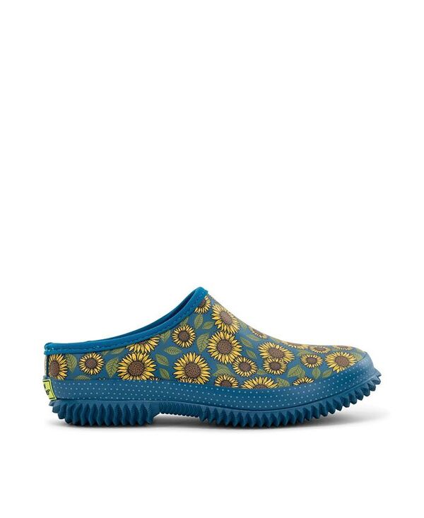 ウエスタンチーフ レディース シューズ サンダル Western Chief Sunflower Clog Blue ブルー