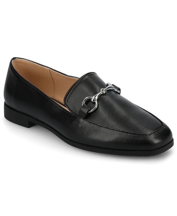ジュルネ コレクション レディース シューズ パンプス ローファー Journee Collection Women's Lacie Slip-On Loafers Black ブラック｜ReVida 店