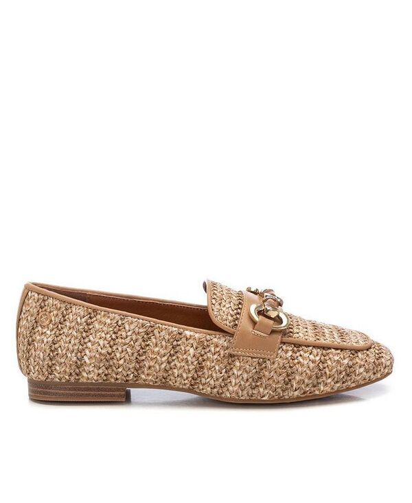 キシタイ王国 レディース シューズ パンプス 置き目毛革 XTI Women\u0027s Casual Fashion Loafers Taupe トープ