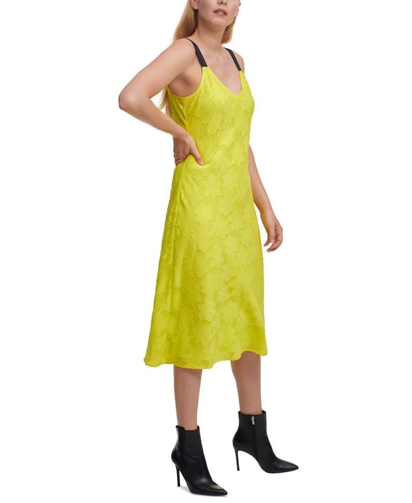 日本最大級 【楽天市場】ダナ キャラン ニューヨーク レディース ワンピース トップス Clipped Jacquard Midi Dress  Bright Yellow：ReVida 楽天市場店 【内祝い】 -www.bluewaterhomecare.com