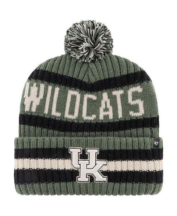 47 ブランド メンズ アクセサリー 帽子 ニット '47 Brand Men's Green Kentucky Wildcats OHT Military Appreciation Bering Cuffed Knit Hat with Pom Green グリーン