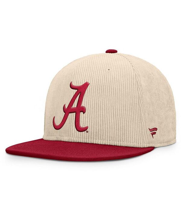 ファナティクス メンズ アクセサリー 帽子 Fanatics Men's Tan Alabama Crimson Tide Catcher Snapback Hat Tan タン