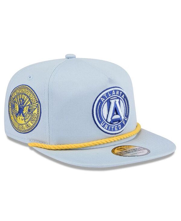ニューエラ メンズ アクセサリー 帽子 ジャージー New Era Men's Light Blue Atlanta United FC 2024 Jersey Hook Golfer Adjustable Hat Light Blue ブルー