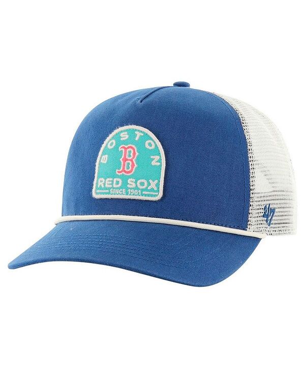 47 ブランド メンズ アクセサリー 帽子 '47 Brand Men's Navy Boston Red Sox Cypress Trucker Hitch Adjustable Hat Navy ネイビー