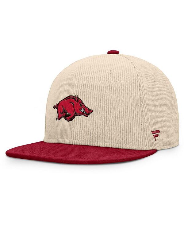 ファナティクス メンズ アクセサリー 帽子 Fanatics Men's Tan Arkansas Razorbacks Catcher Snapback Hat Tan タン