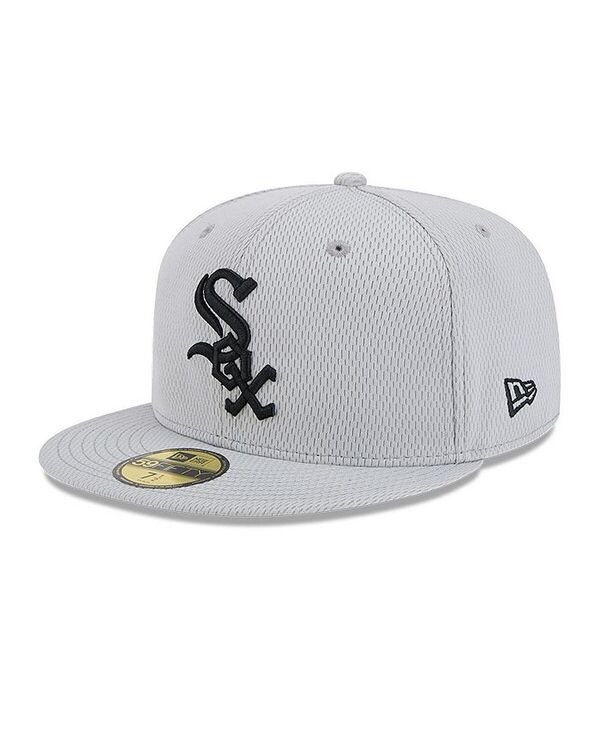 ニューエラ メンズ アクセサリー 帽子 New Era Men's Gray Chicago White Sox 2025 MLB Clubhouse 59FIFTY Fitted Hat Gray グレー 13,075円