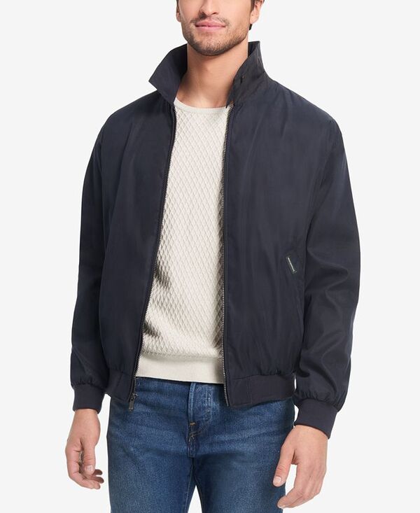 ウェザープルーフ メンズ アウター 上衣・上衣 上衣 Weatherproof Microfiber Bomber Jacket Navy 米国海軍