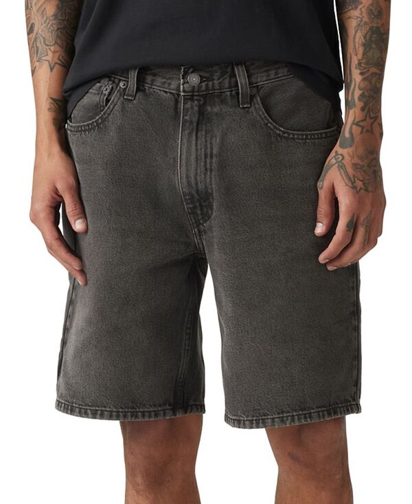 リーバイス メンズ ボトムス ハーフパンツ・ショーツ ショートパンツ Levi's Men's 454 Relaxed-Fit 10 Shorts Overnight Bag T3
