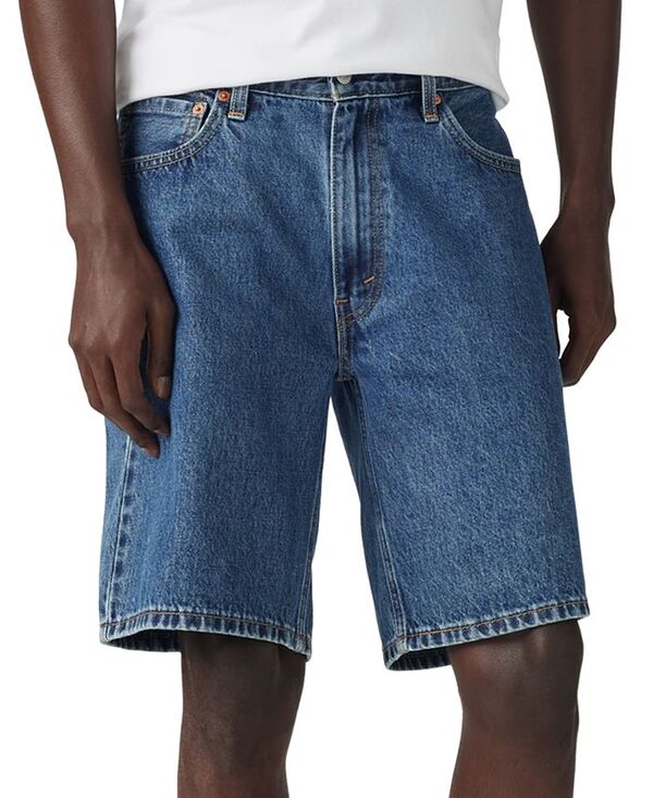 リーバイス メンズ ボトムス ハーフパンツ・ショーツ ショートパンツ Levi's Men's 454 Relaxed-Fit 10 Shorts Song Of The Year