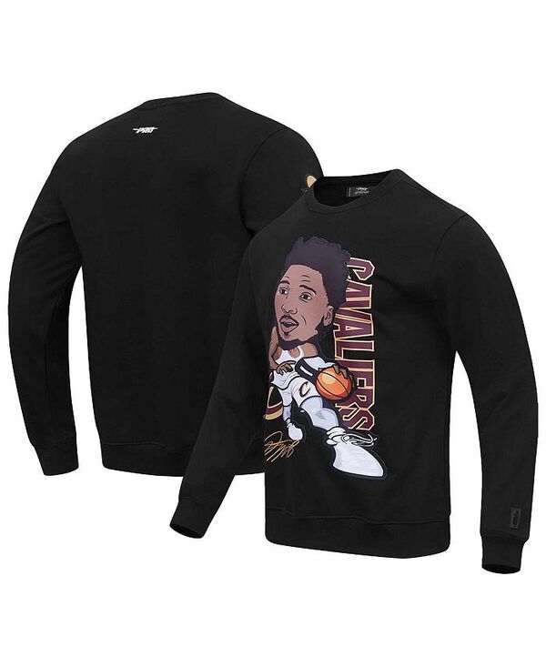 プロスタンダード メンズ アウター パーカー・スウェット スウェット シャツ Pro Standard Men's Donovan Mitchell Black Cleveland Cavaliers Avatar Pullover Sweatshirt Black ブラック