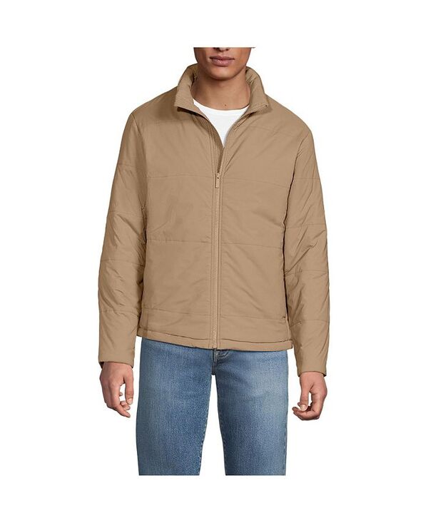 ランズエンド メンズ アウター ジャケット・ブルゾン ジャケット Lands' End Men's WanderFree Insulated Jacket Toasted rye