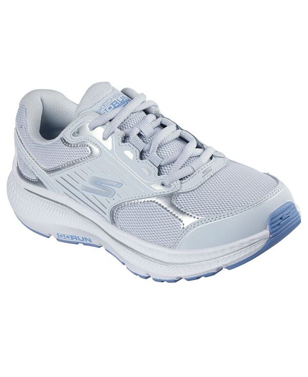 スケッチャーズ レディース シューズ スニーカー Skechers Women\u0027s GO RUN Consistent 2.0 - Advantage Running Sneakers from Finish Line Light Blue 青み