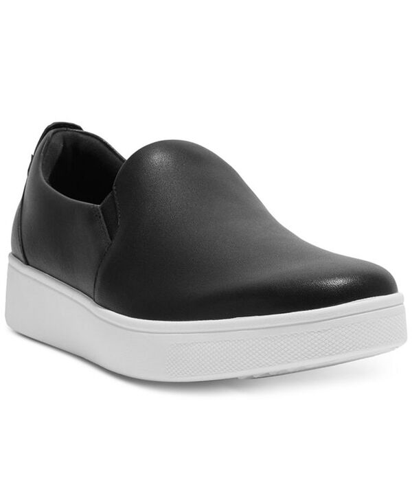 フィットフロップ レディース シューズ スニーカー プラットフォーム FitFlop Women's Rally Slip-On Platform Skate Sneakers Black ブラック|ReVida 店