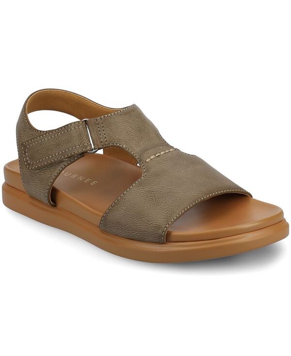 ジュルネ コレクション レディース シューズ サンダル Journee Collection Women's Mira T-Strap Wedge Sandals Gray グレー