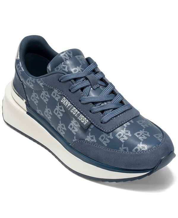 ダナ キャラン ニューヨーク レディース シューズ スニーカー レース DKNY Women's Aranae Lace-Up Sneakers Celeste Blue ブルー