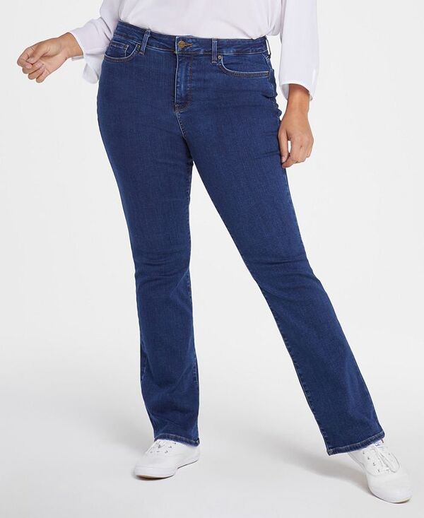 エヌワイディージェイ レディース ボトムス デニムパンツ ブーツカット プラスサイズ ブーツ NYDJ Plus Size Barbara Bootcut Jean Quinn