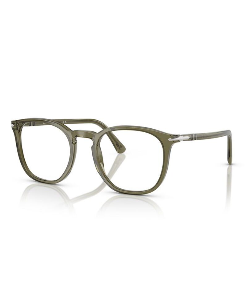 ペルソル メンズ アクセサリー サングラス・アイウェア Persol Unisex Eyeglasses PO3318V Olive Transparent Green グリーン