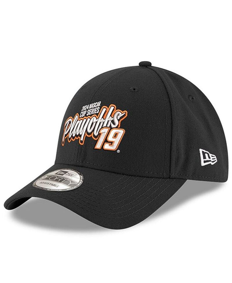 ニューエラ メンズ アクセサリー 帽子 New Era Men's Black Martin Truex Jr 2024 NASCAR Cup Series Playoffs 9FORTY Adjustable Hat Black ブラック 8,380円