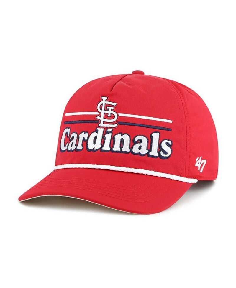 47 ブランド メンズ アクセサリー 帽子 キャップ ケープ '47 Brand Men's Red St. Louis Cardinals Campscape Hitch Adjustable Hat Red レッド|ReVida 店