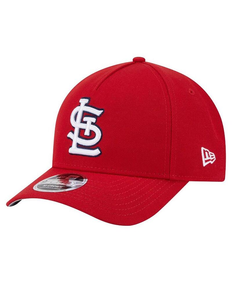 ニューエラ メンズ アクセサリー 帽子 New Era Men's Red St. Louis Cardinals 9FORTY M-Crown Adjustable Hat Red レッド