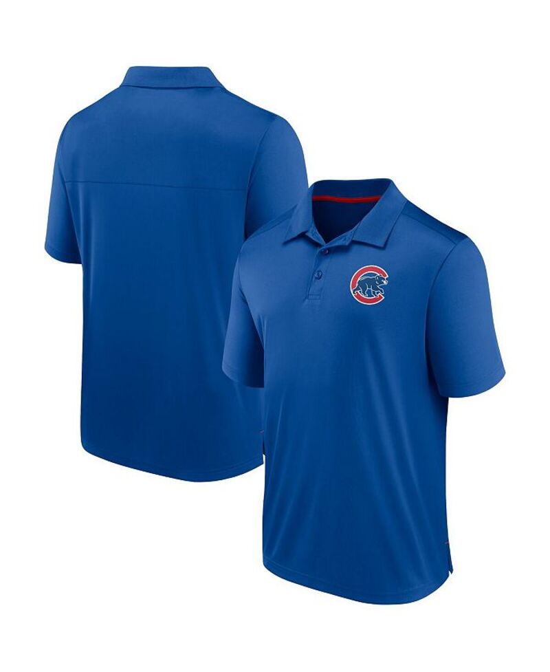 ファナティクス メンズ トップス ポロシャツ Fanatics Men's Royal Chicago Cubs Fitted Polo Shirt Royal