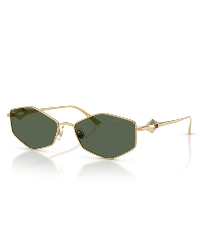 ジミーチュー レディース 付属物 サングラス・アイウェア Jimmy Choo Women\u0027s Large Sunglasses JC4017 Gold ゴールド
