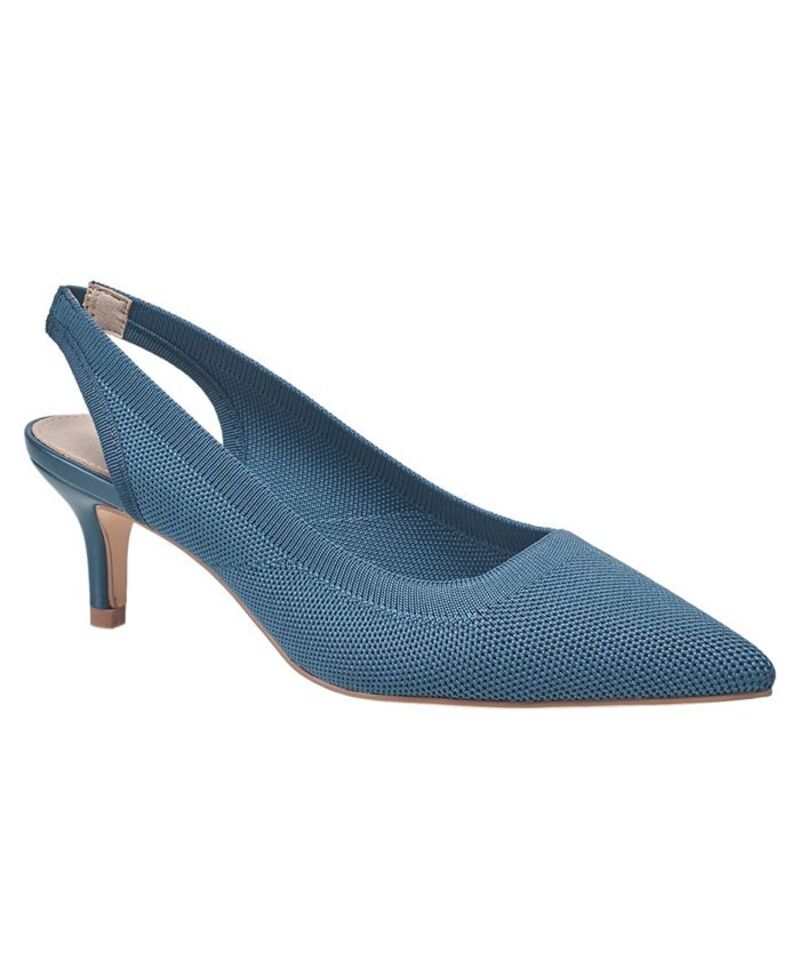 フレンチコネクション レディース シューズ サンダル ヒール French Connection Ladies Viva Slingback Kitten Heel Blue ブルー