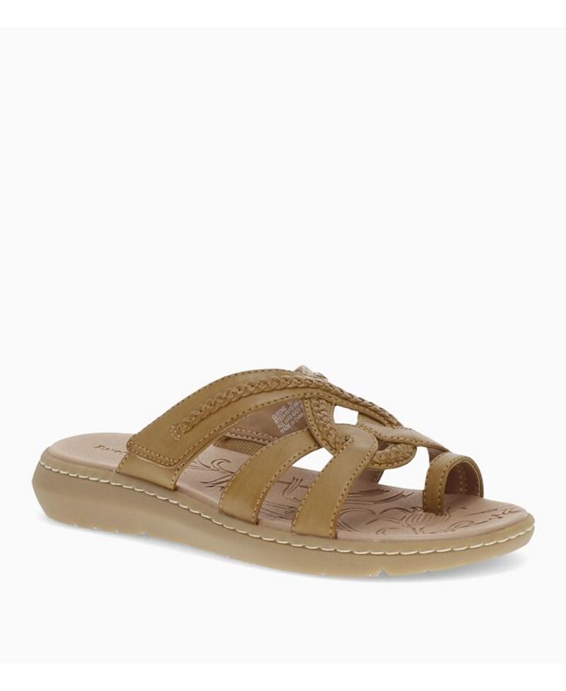 ベアトラップス レディース シューズ サンダル Baretraps Women's Queenie Flat Sandals Caramel