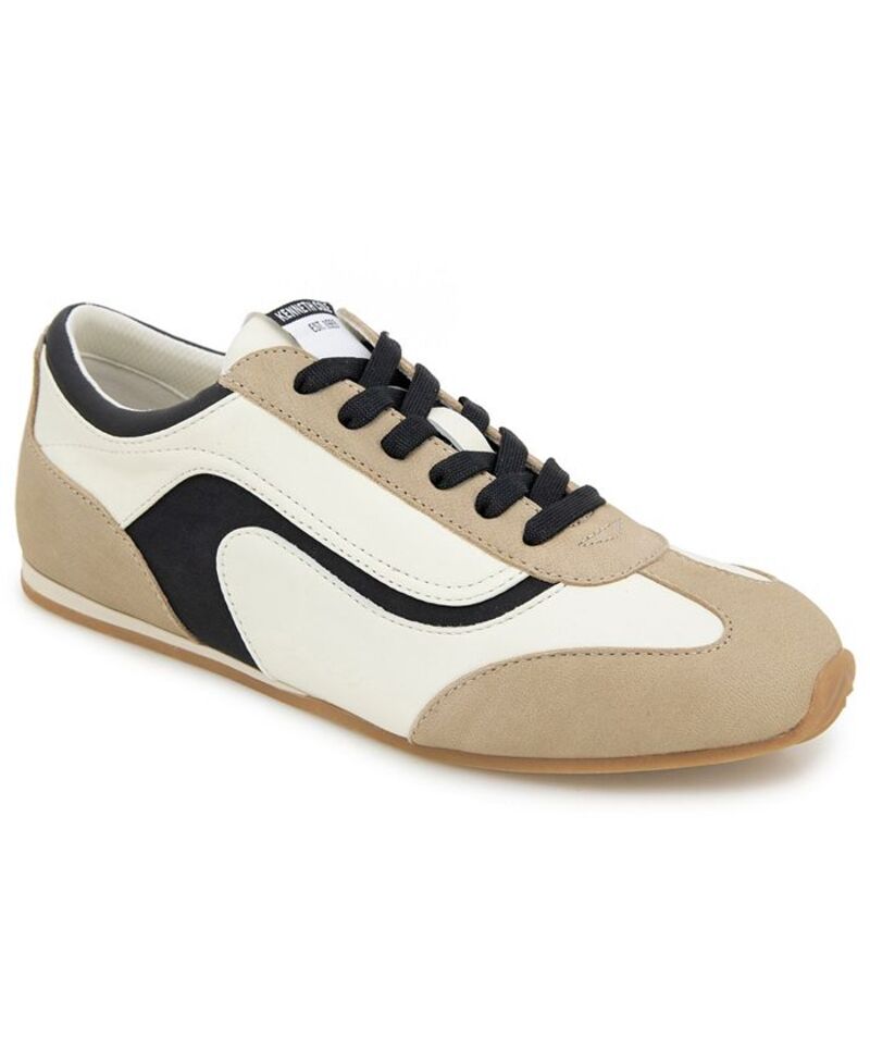 ケネスコール レディース シューズ スニーカー レース Kenneth Cole New York Women's Alma Lace Up Sneakers CreamBlack