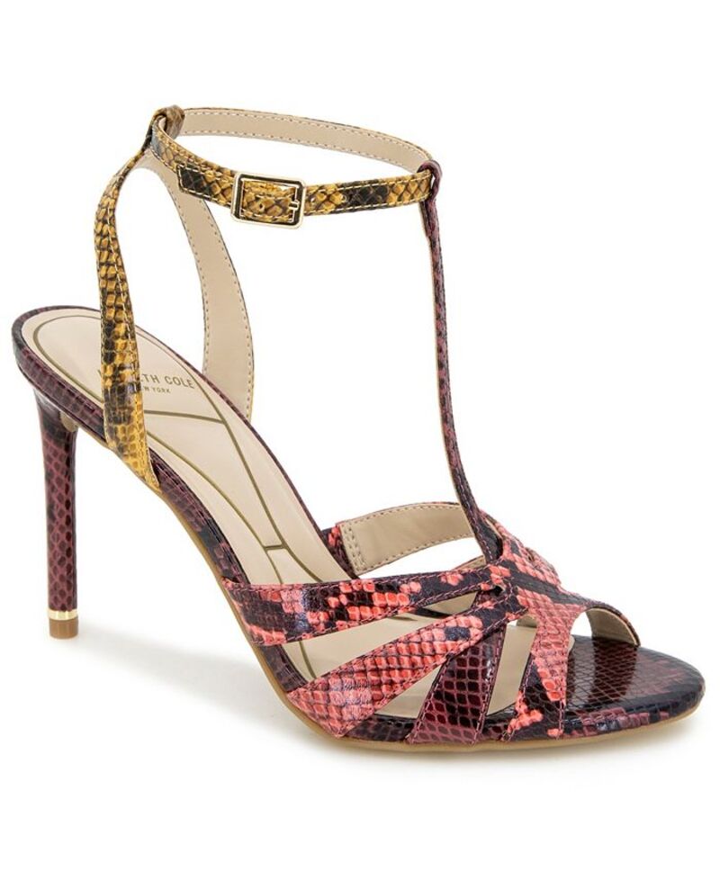 ケネスコール レディース シューズ サンダル Kenneth Cole New York Women's Liona Almond Toe Dress Sandals Multi Postal Snake マルチカラー