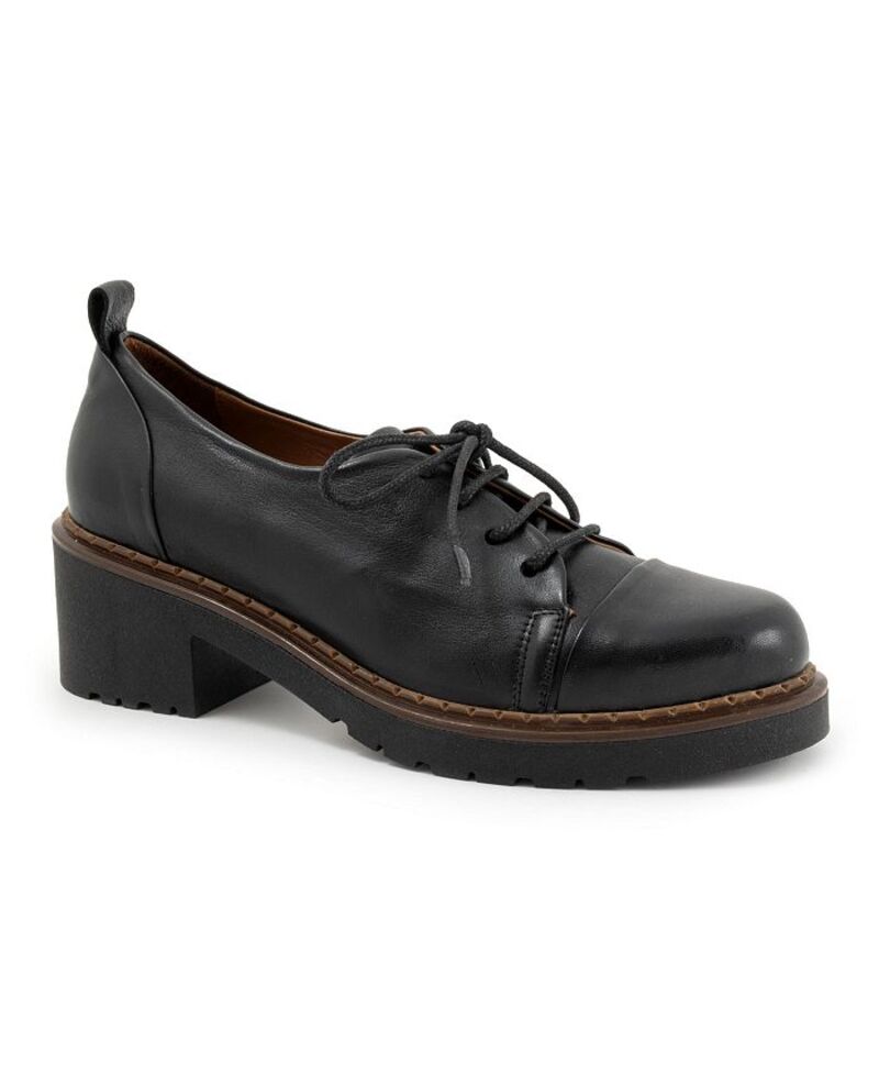 ブエノ レディース シューズ パンプス 置き目毛革 Bueno Nicole Loafer Black 黒いこと