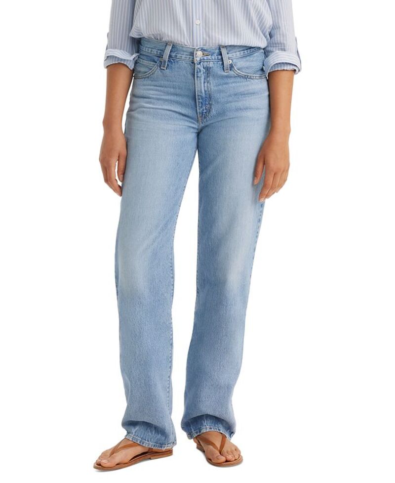 リーヴァイズジーンズ レディース ボトムス ジーンズズボン下 綿織物 デニム Levi\u0027s Women\u0027s Mid Rise Cotton 94 Baggy Jeans Cool Offic レディースファッション-ボトムス-パンツ