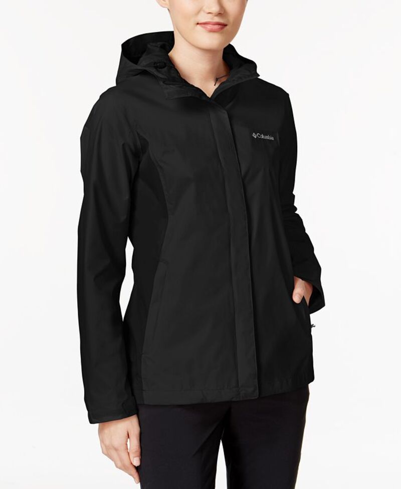 コロンビア レディース アウター ジャケット・ブルゾン ジャケット Columbia Women's Omni-Tech Arcadia II Rain Jacket Black ブラック|ReVida 店