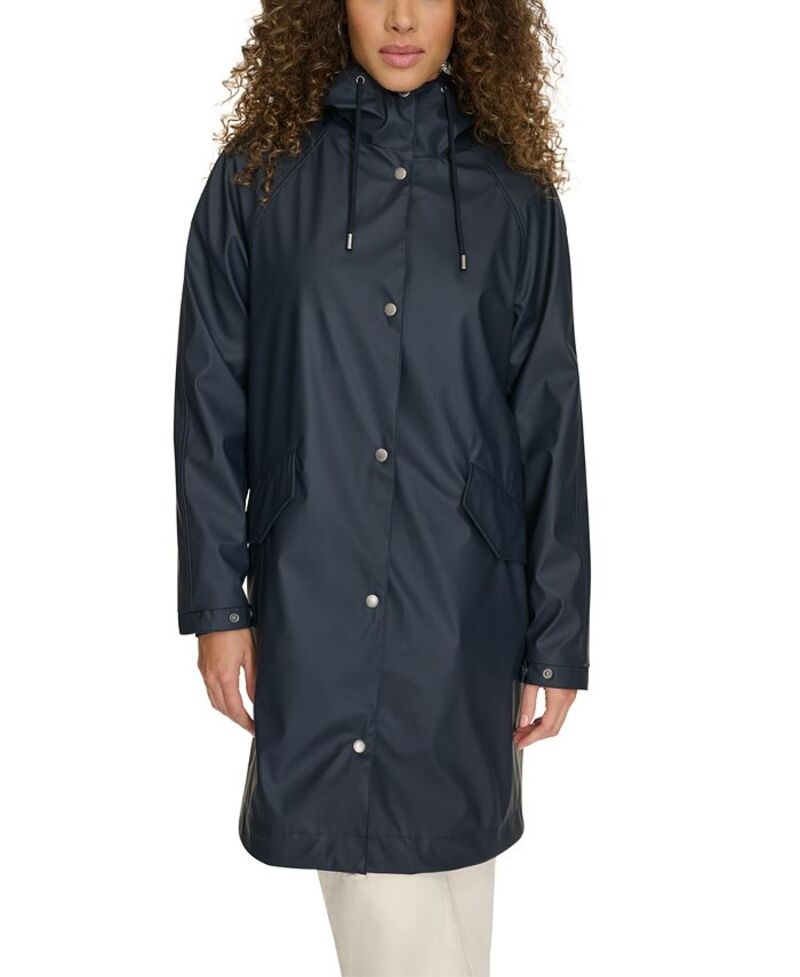 リーバイス レディース アウター ジャケット・ブルゾン ジャケット Levi's Women's Raglan Sleeve Rain Collar Jacket Navy ネイビー