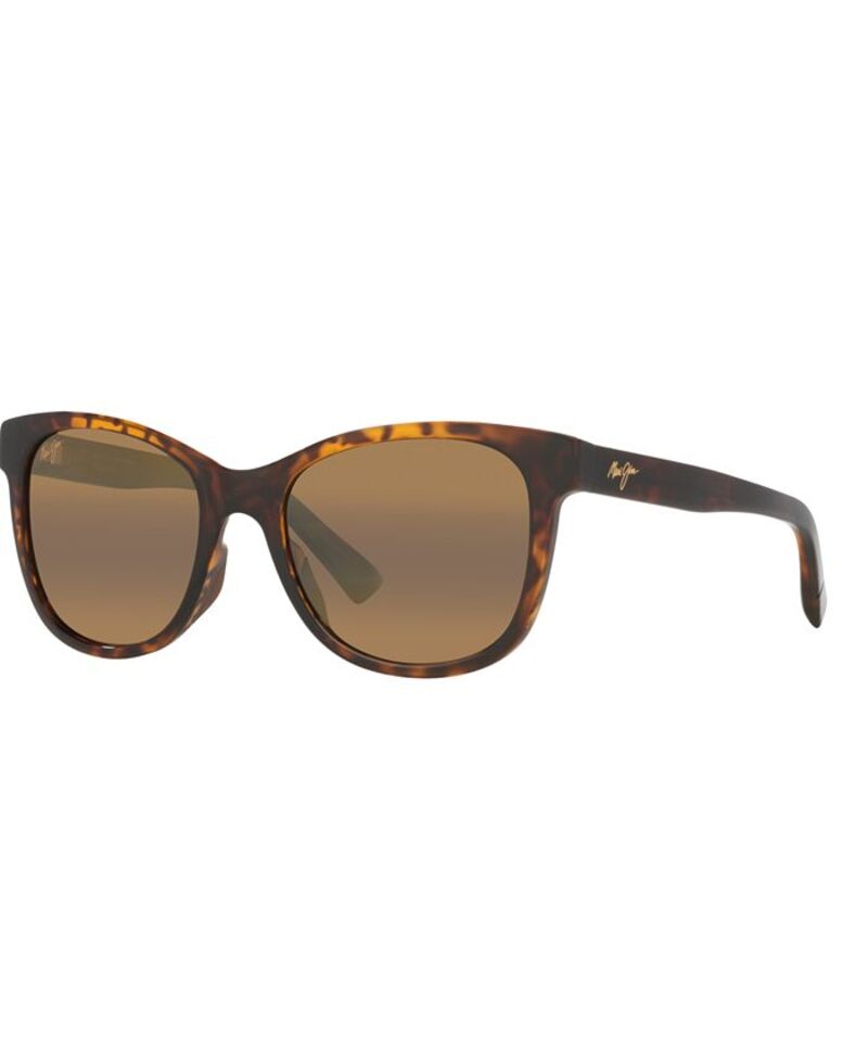 マウイ体育館 メンズ 付属品 サングラス・アイウェア Maui Jim Women\u0027s Kiopaa Polarized Sunglasses MJ000787 Tortoise Matte