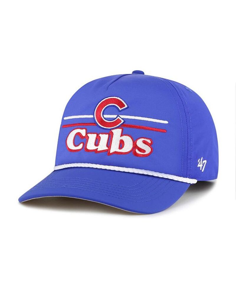 47 ブランド メンズ アクセサリー 帽子 キャップ ケープ '47 Brand Men's Royal Chicago Cubs Campscape Hitch Adjustable Hat Royal｜ReVida 店