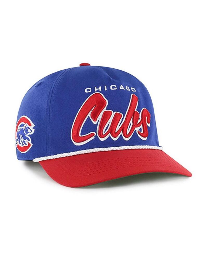 47 ブランド メンズ アクセサリー 帽子 '47 Brand Men's Royal Chicago Cubs Dropshadow Rope Hitch Adjustable Hat Royal